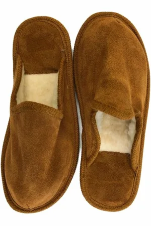Bernardino Heren slippers - pantoffels - wollen - - Gevoerd 41