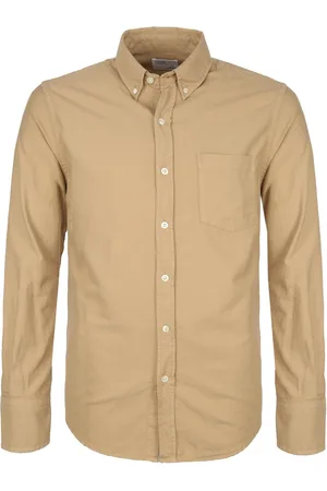 Colorful Standard Overhemd Khaki