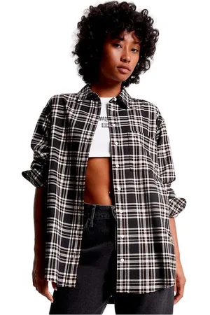 Tommy Hilfiger Tjw Geruite Overshirt Overhemden - Streetwear - Vrouwen