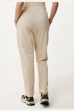 Mexx Broek Fluweel Crème Dames