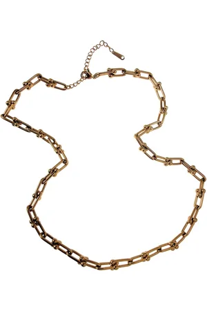 esde2 50cm Ketting Dames - Verguld RVS - U-Schakelketting - Verstelbaar