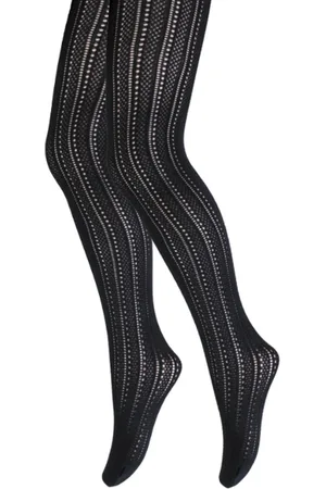 Merkloos Panty - Meisjes - Ajour -