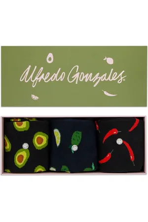 Alfredo Gonzales Giftbox 3 Paar Pepers, Avocado, Limoen - S
