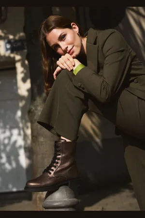 Mexx Blazer Punto Olijfgroen Dames