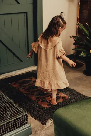 baje studio Susan jurk peach| Baje 134-140