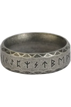 etNox Runen Ring 68 Roestvrij staal - Rock wear, Vikings