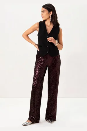 Sissy-Boy Gilet met velvet details
