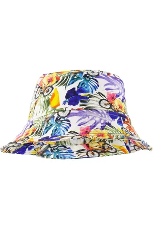 R2 Amsterdam Bucket Hat Print Multicolour