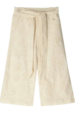 baje studio Embroiderly culotte wide leg white Madden | 134-140