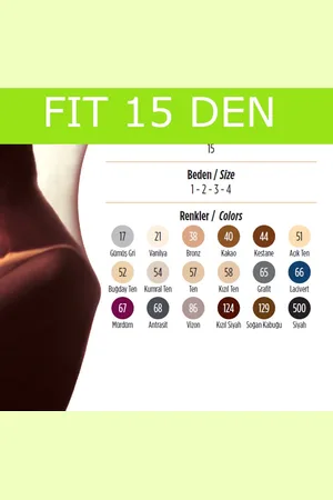 Penti Fit 15 Denier Dames Panty -