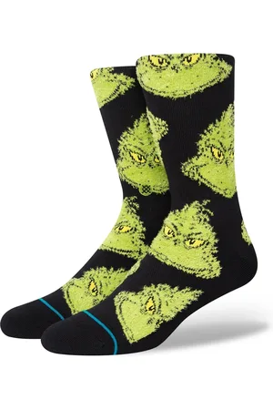 Stance Mean One Crew Sokken - Black