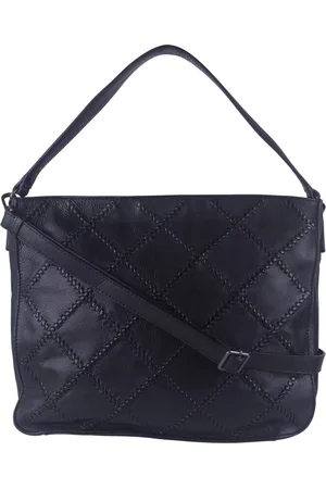 Bag2Bag Model Luras kleur black schoudertas korte en een lange schouderband Super fijn
