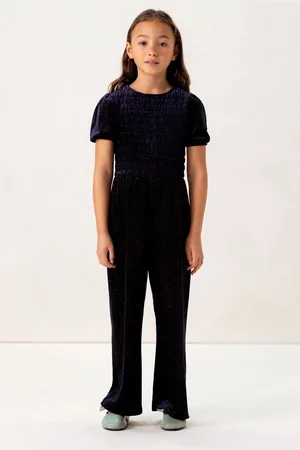 Sissy-Boy Donkerblauwe jumpsuit met glitters