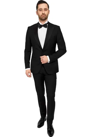 Suitable Smoking New York 100% Wol - Kostuum - Tuxedo Kostuum Heren voor chique Gala - Wol