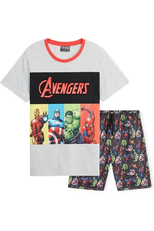 Marvel Pyjama Jongens Korte 3D Kinder Pyjama Set Pyjama (7-8 Jaar)
