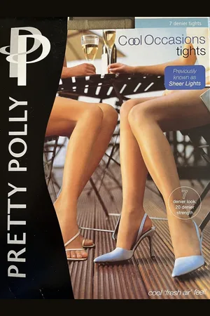 Pretty Polly Panty - Panty - Zomer Panty - Onzichtbaar Teenstuk - Katoenen Kruisje - 7 Den. - Medium