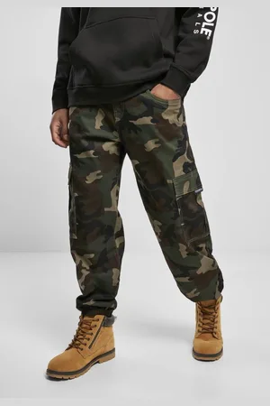 Southpole Camo Cargobroek - Taille, 30 inch - /Bruin