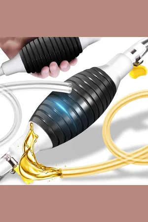 Merkloos Hand Pump Trap Pump Petrol Pump Diesel Pump Fuel Pump Oil Pump Universal Manual Transfer Pump for Petrol Gas Oil Fuel Diesel Liquid Water Aquarium 2m - Manual Transfer Pump - Universal Pump