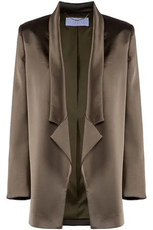 Nenette Bang - Satijnen - Blazer - Khaki - IT42