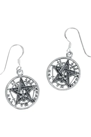 etNox Magic and mystic Tetragrammaton oorbellen Oorbellen