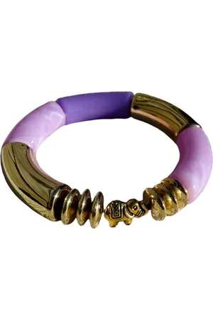 2 Love It Elephant - Armband - Elastisch - Polsmaat 17 - 20 cm - Tube kralen
