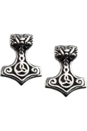 etNox Hard and heavy Thors Hammer Oorbellenset
