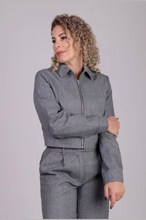 Modstrom Kort wolmix jasje Lissie