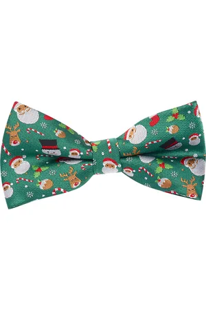 Sorprese Vlinderdas - Kerst Strik - 100% zijden - groen - vlinderstrik