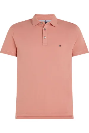 Tommy Hilfiger 1985 Slim Polo - heren poloshirt - oudroze