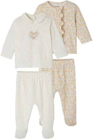 Vertbaudet Set van 2 tweedelige babypyjama