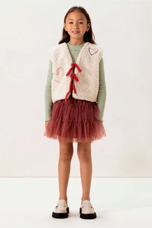 Sissy-Boy Teddy gilet met embroidery