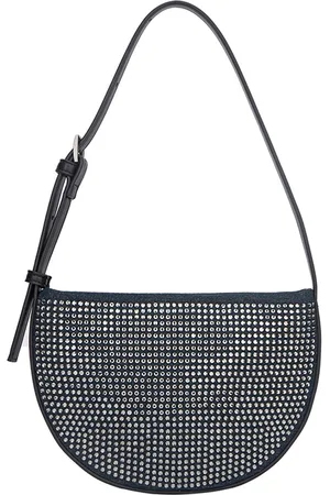 Hvisk Halo Denim Embellished Schoudertassen Dames -