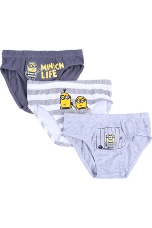 Produkt 3x grijze jongens MINIONKI slip