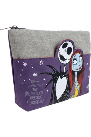 Cerdá Nightmare Before Christmas Make Up Bag Jack & Sally Purple