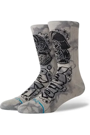 Stance Heren casual sokken dj darth zwart & grijs (Star Wars)