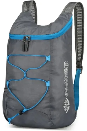 Merkloos Rugzak - Opvouwbare Rugzak - Outdoor - lichtgewicht - Kinderen - Nieuwe opberg Rugzak - Reizen - Boodschappen Tas - Waterafstotend - Heren en Dames - Ultralichte Handige Sporttas