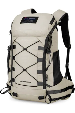 Merkloos 35L wandelrugzak heren dames reisrugzak trekkingrugzak lichtgewicht outdoor campingrugzakken dagrugzak met regenhoes...