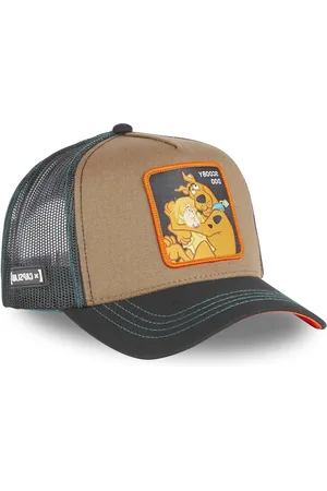 Merkloos Bruine zwarte Scooby Doo Trucker Pet met Scooby en Shaggy