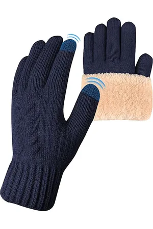 Merkloos Warme handschoenen-winterhandschoenen-dameshandschoenen-koudebestendig plus fluwelen dameshandschoenen-touchscreenhandschoenen