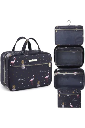 Merkloos Toilettas voor vrouwen hangende cosmetische tas reisorganisator - Modern design met Extra opbergruimte
