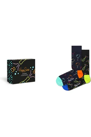 Happy Socks XYDI02-6550 2-Pack You Did It Socks Gift Set - maat 41-46