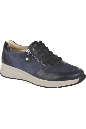 Fidelio Veterschoen Rits Blauw Combi 566104/85