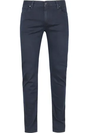 Alberto Slim DS Dual Flex Denim Donkerblauw