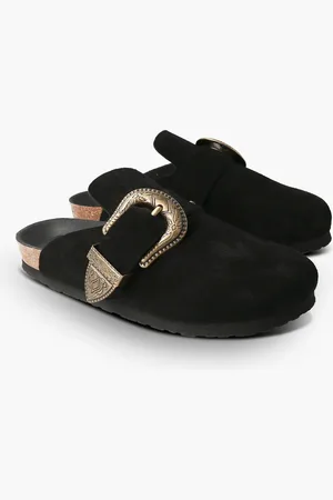 Genuins Huma Velour-Black-Loafers