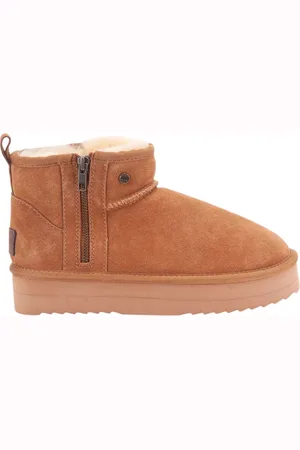 Warmbat Pantoffels Durack Plateau Zipper DRC371825 -41