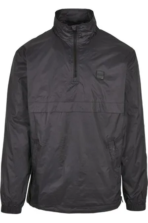 Urban classics Stand Up Collar Pullover Jas - L