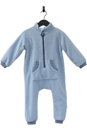 Ducksday Fleecepak Sherpa - Onesie voor kinderen - unisex - Teddy - maat 104/110
