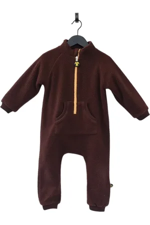 Ducksday Fleecepak Sherpa - Onesie voor kinderen - unisex - Teddy - maat 80/86