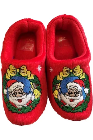 Merkloos Klomppantoffels, Christmas Design - maat 39-41