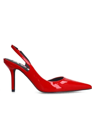 Sacha Dames - Rode lak slingback pumps